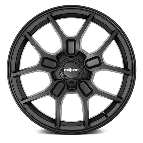 Rotiform Wheels Zmo R Matte Black Rim Performance Plus Tire