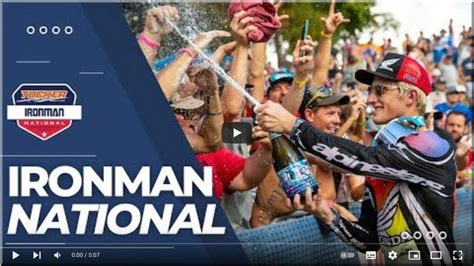 Motocross Us Ironman Les R Sum S Vid O Et Mx Mototribu