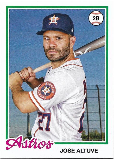 Jose Altuve 2022 Topps Archives 165 Houston Astros Baseball Card