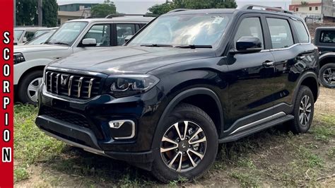 New Mahindra Scorpion Black Colour Z L Rs L Top Model