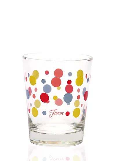 Fiesta® Dot Double Old Fashioned Glass Belk