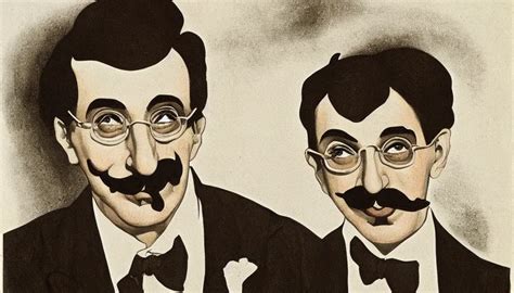 Art Nouveau Portrait Of Groucho Marx Stable Diffusion Openart