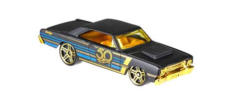 Hot Wheels 50th Anniversary Black And Gold Collection Bone Shaker