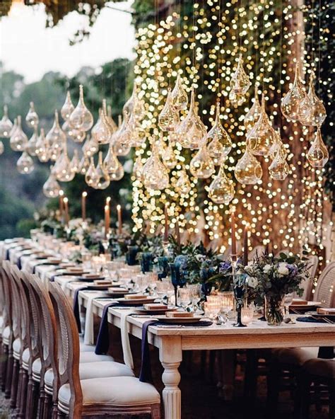 ️ 20 Creative Ideas for Wedding Reception Lighting - Hi Miss Puff