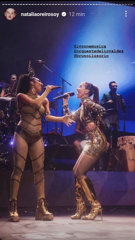 Natalia Oreiro Se Subi Al Escenario Cant Y Deslumbr Con La Delio