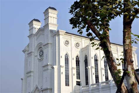 Pengzhou China Replica Of Bai Lu Church Stock Photo Image Of French