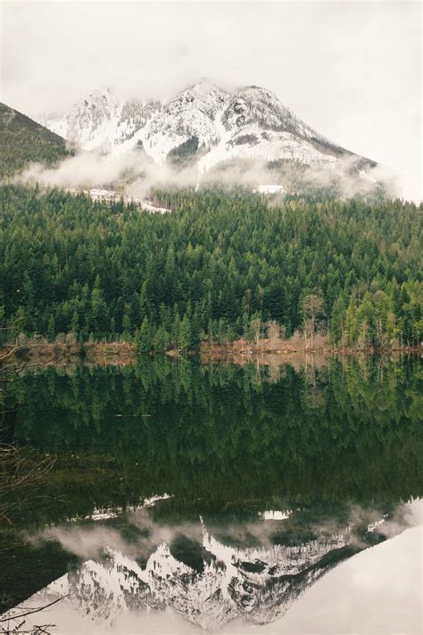 Kostenlose Foto Landschaft Baum Wasser Natur Wald Wildnis Berg