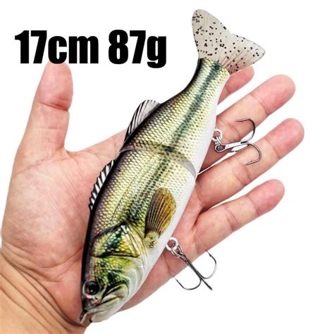 Sea Fishing Luya Bait Big Fish Multi Section Fish Soft Tail Fish Luya