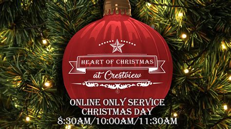 Christmas Day Services Online Only — Crestview Baptist Church