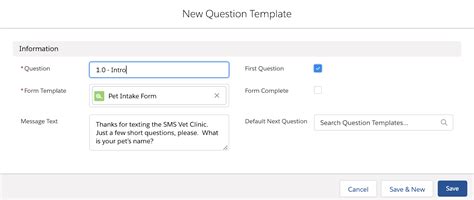 CREATE A LINEAR FORM TEMPLATE