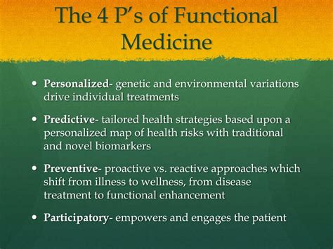 PPT The Functional Medicine Approach To Patient Care PowerPoint