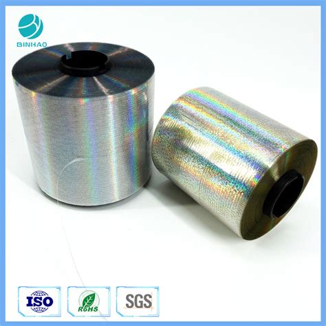 Holographic Safety Brand Protection Roll Shape Tear Strip Tape 3mm