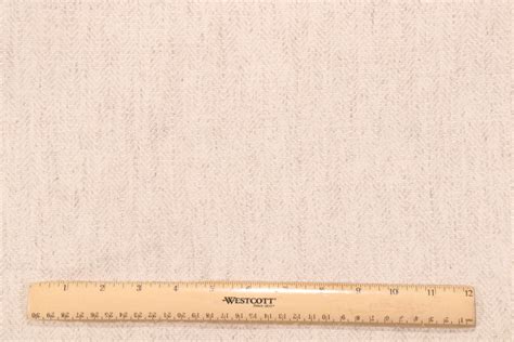 88 Yards Solid Chenille Upholstery Fabric In Ivory