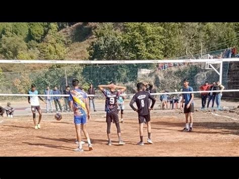 Volleyball Final Set Hamirpur Vs Mandi YouTube