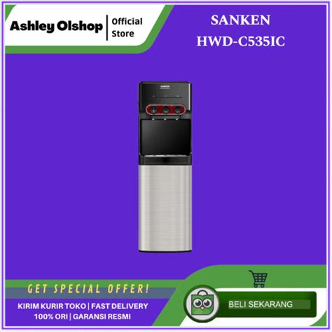 Promo Dispenser Air Galon Bawah Sanken Hwd Ic Low Watt Sanken Hwd