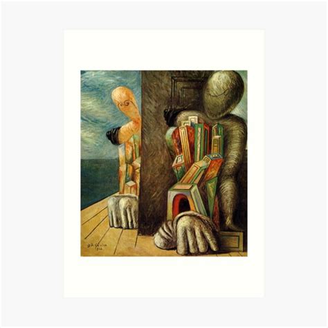 Archaeologists Giorgio De Chirico Art Print For Sale By Superbarts