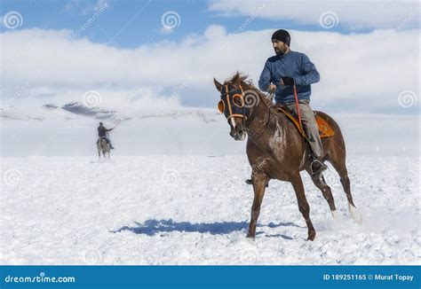 Traditional Javelin Sport Played In Kars Editorial Image Image Of