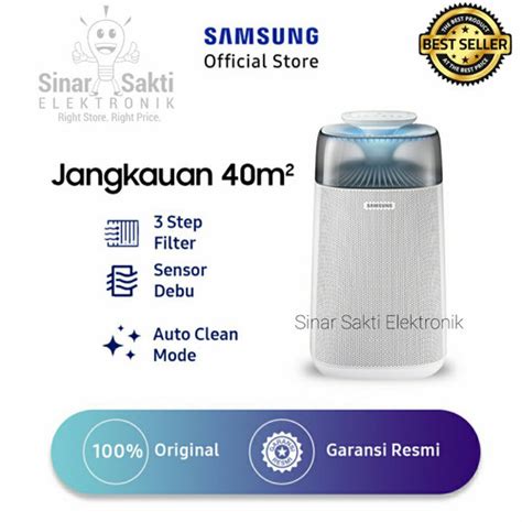 Jual Samsung Air Purifier AX40R3030WM AX 40R Penyaring Udara Debu