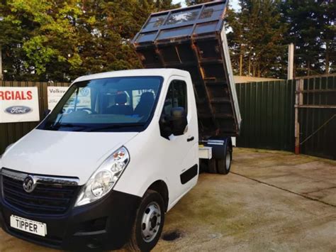 Vauxhall Movano R Tipper Twin Rear Wheel One Council Owner From New