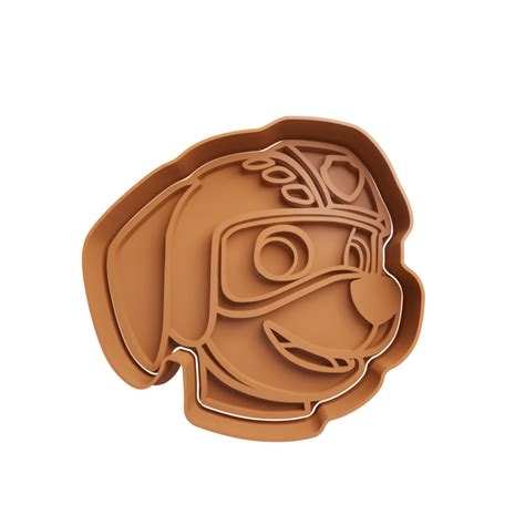 Zuma Cabeza Cortador De Galletas Stl Cortador De Galletas Stl