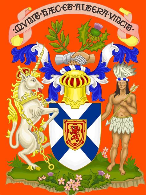 "NOVA SCOTIA COAT OF ARMS" T-shirt by planetterra | Redbubble