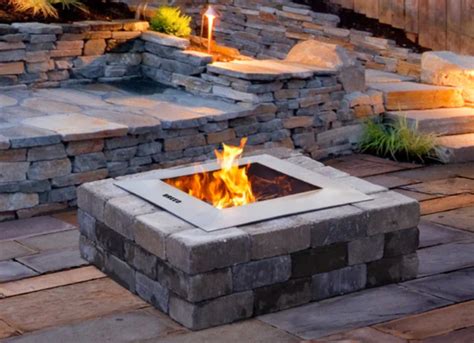 Breeo Zentro Smokeless Fire Pit Insert Square - Old Station Supply