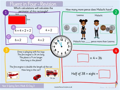 Length And Perimeter Activity Calculate Perimeter Starter Maths