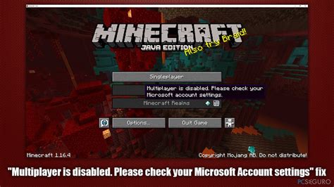 Cómo solucionar el error de Minecraft El multijugador está