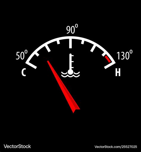 Temperature Gauge In Car Dashboard Cold Stock Photo Alamy, 52% OFF