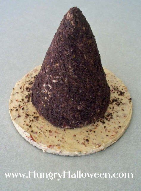 Halloween Cheese Ball Witch Hat Hungry Happenings