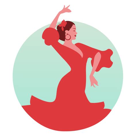 Flamenco Dance Sticker - Sticker Mania