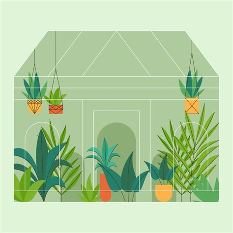 Free Vector Botanical Garden Illustration