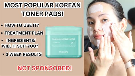 Mediheal Madecassoside Blemish Pad Review Day Results Youtube