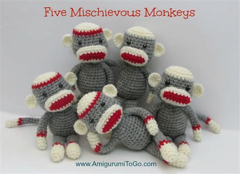 Crochet Along Amigurumi Sock Monkey Amigurumi To Go