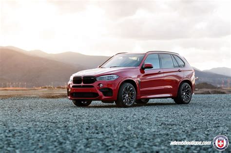 Melbourne Red Bmw X5m On Hre P200 Wheels Bmw X5 M Bmw X5 Bmw