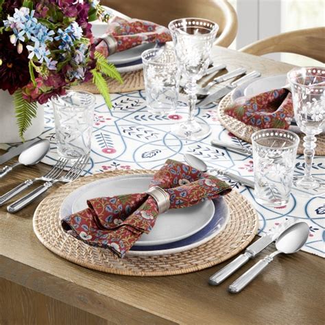 Williams Sonoma X Morris Co Brophy Trellis Table Runner Williams