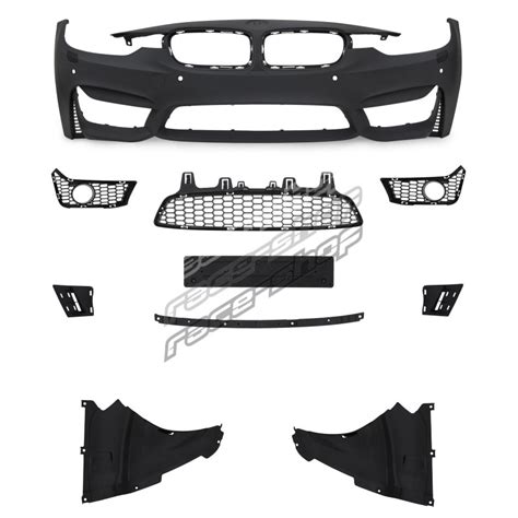 M Sport Bodykit Front Rear Bumper Side Skirts For Bmw Series F Lci