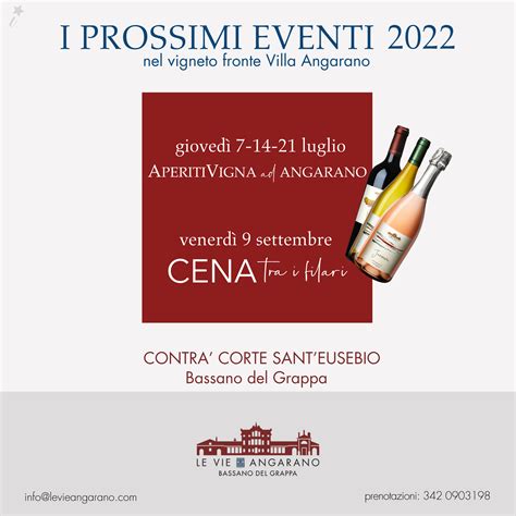 AperitiVigna Ad Angarano Cantina Le Vie Angarano