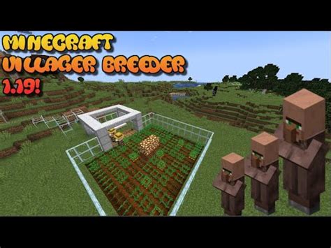 Einfach Dorfbewohner Z Chten Tutorial Minecraft Villager