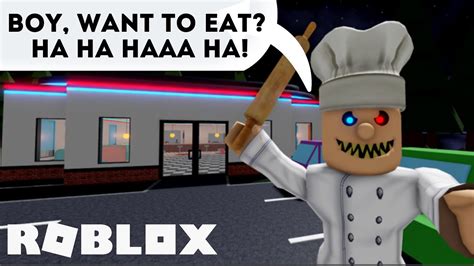 Roblox Escape Mr Scary S Diner Scary Obby Walkthrough Youtube