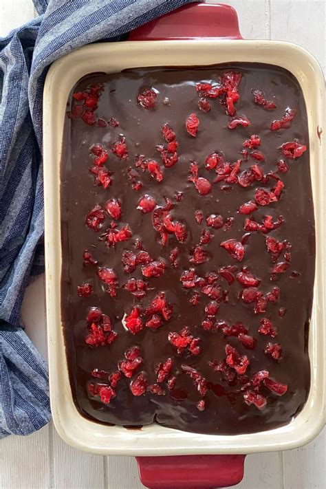 Chocolate Cherry Cake {easy One Bowl Recipe}