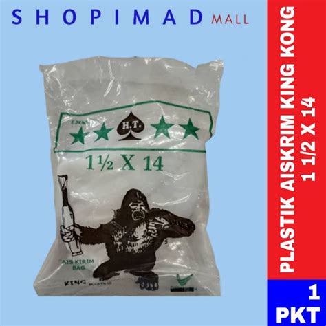 PLASTIK AISKRIM KING KONG ICE CREAM BAG Shopee Malaysia