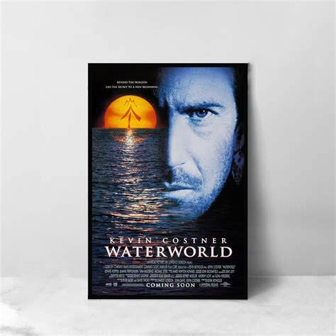 Waterworld Movie Poster High Quality Canvas Art Print Room Decoration ...