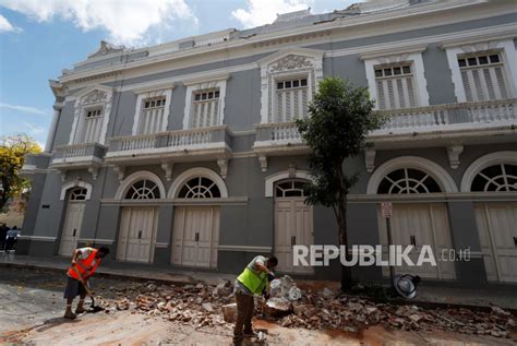 Gempa Bermagnitudo 5 4 Guncang Puerto Rico Republika Online