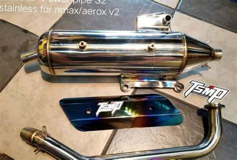 Tsmp Power Pipe Stainless Nmax V2aerox V2 Lazada Ph