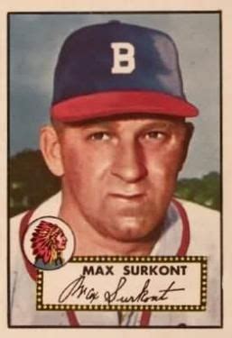 The Trading Card Database Topps Max Surkont Baseball