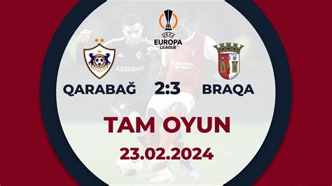 Qaraba Braqa Uefa Avropa Liqas Ke Id Pley Off M Rh L Si Tam