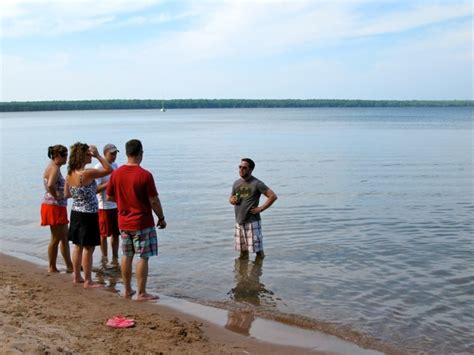 THE ERICKSON FIVE: Madeline Island Camping 2013