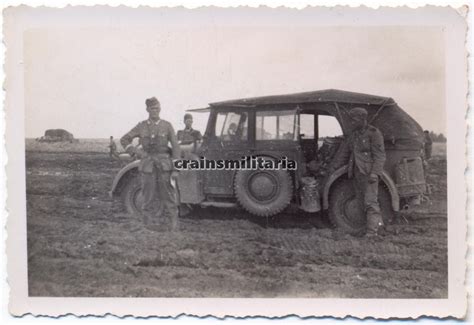 Orig Foto Mittl Einheits PKW Horch 901 Kfz 15 Postimages