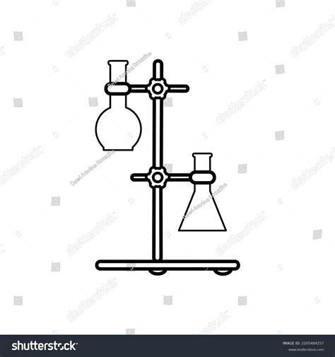 Large Set Chemistry Lab Diagrammatic Icons Stock Vector (Royalty Free ...